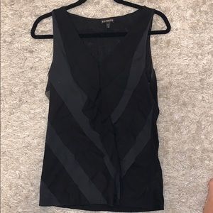 EXPRESS Black sleeveless blouse